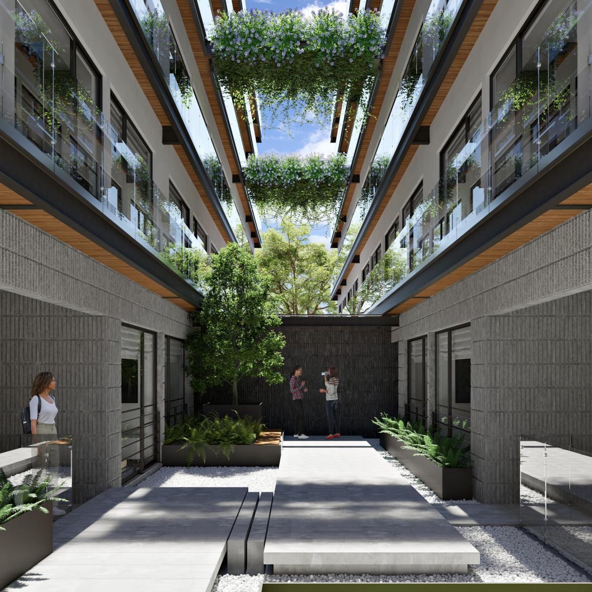 Último Departamento Exterior en con Balcón y Moderno Diseño, del Valle Norte — foto 3