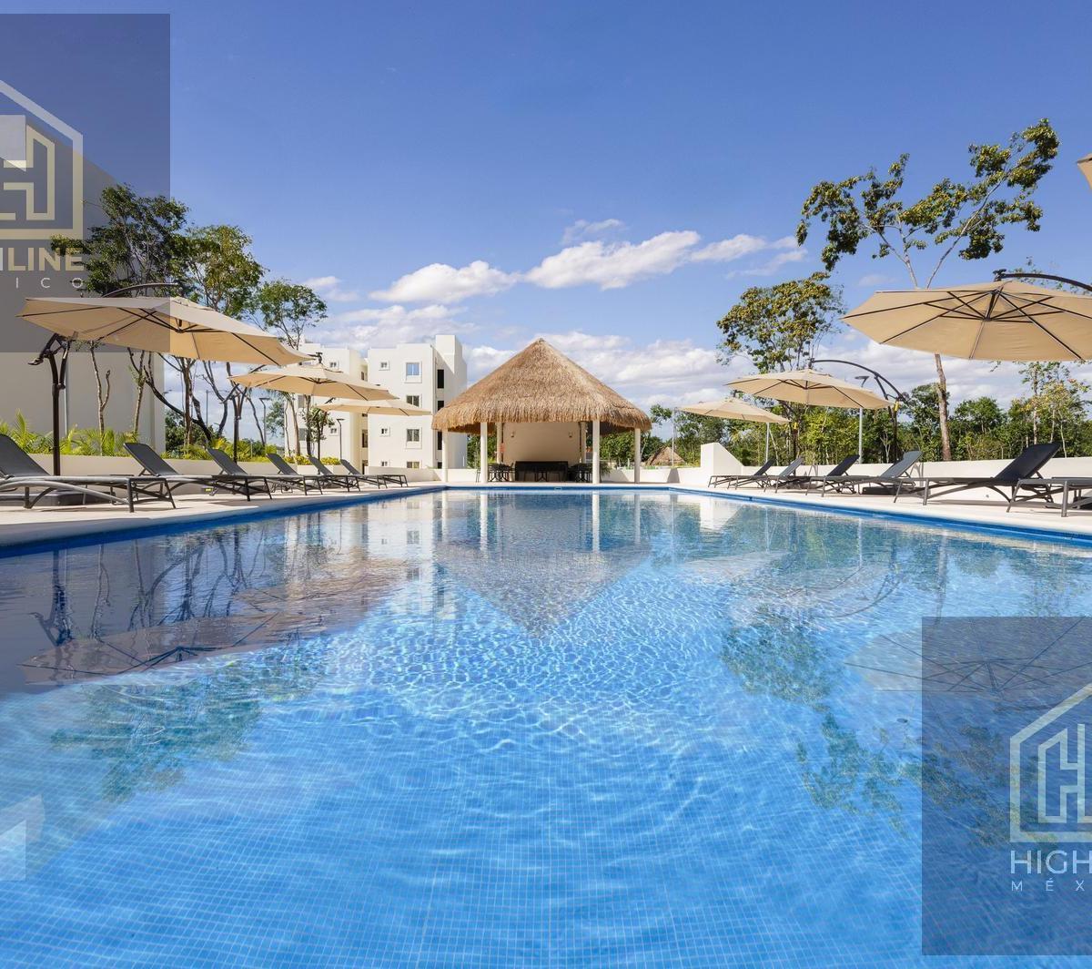 Departamento en Venta Playa del Carmen 2 Recámaras con Alberca Crédito Infonavit y Bancario — foto 2