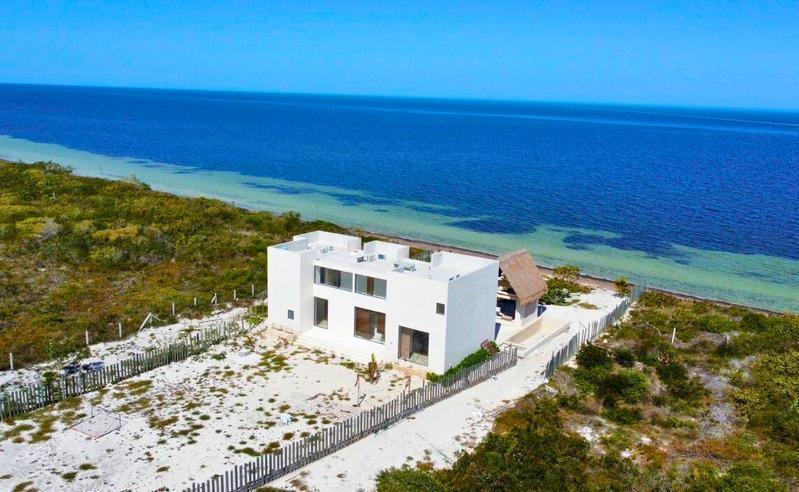 Casa Frente Al Mar en Las Hermosas Playas de San Crisanto, Yucatán — foto 2